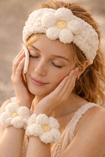 Cherry Bloom Cotton Makeup Removal Tape Set with Chamomile