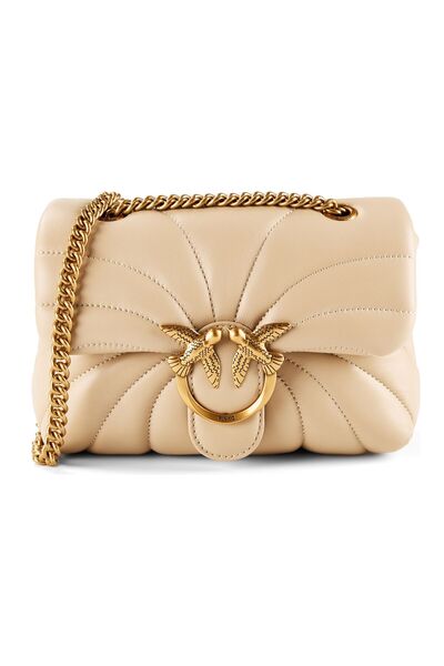 PİNKO Love Puff Schultertasche Leder 23 cm