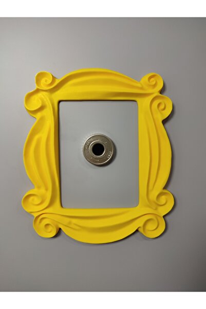 WORK3D Friends Door Frame Yellow – Monica's Door Decoration - Decorative Door...