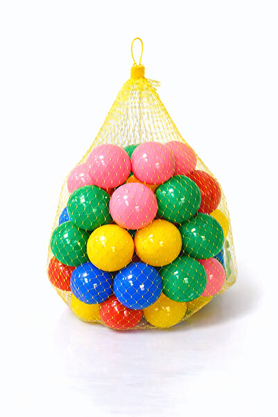 MAC CENTER Bag of 50 colorful plastic play balls – 7 cm diameter – safe for c...