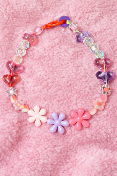 rooi.atelier Princess Puff Kids & Pet Kolyesi | El Yapımı Minnoş Çiçekli Köpe...