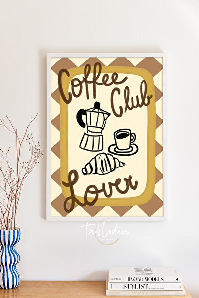 tablodea Coffee Club Lover Masă de cafea tip tablou TD Pinterest Decor minima...