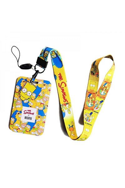 unkown حامل بطاقة هوية عائلة سيمبسون