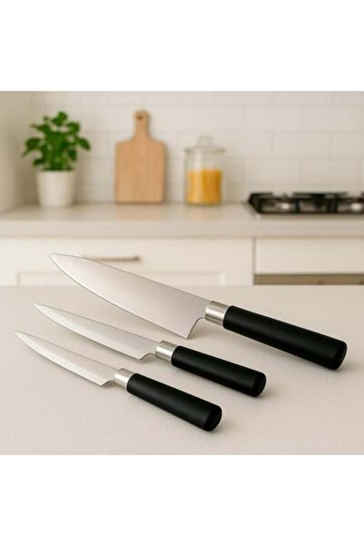 Generic High Quality Multi-Purpose Knife Set - 3 Pieces