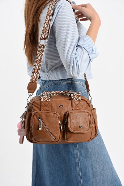 NightLove Faux Leather Shoulder Bag