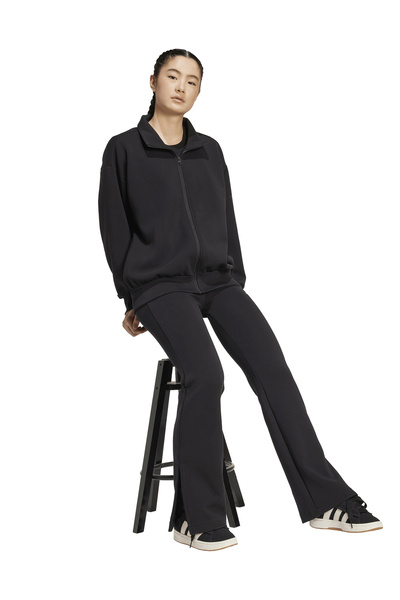 adidas JM3757 W ALL SZN SL FP Siyah Elastik Bel Dar Düz Kadın Eşofman Altı