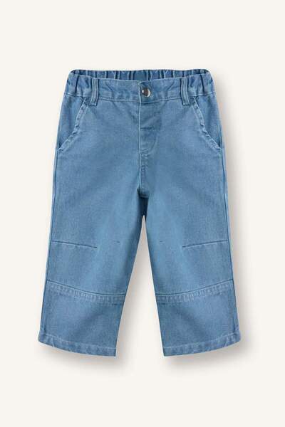 DeFacto Pantaloni din denim cu croială dreaptă pentru bebeluși băieți G6875A5...