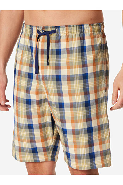 Schiesser Pyjamahose Bermuda - Mix + Relax Schlaf-Hose Pyjama Schlafmode