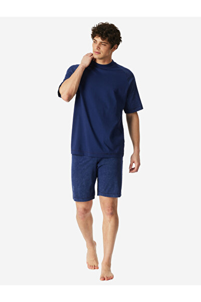 Schiesser Pyjama Modern Essentials Schlafanzug, Pyjama Set, Nachtwäsche