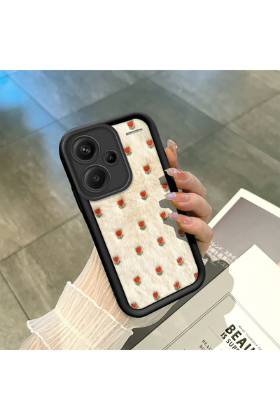 CASEVIBE Redmi Note 13 Pro Plus+ 5G Uyumlu, şık çiçek desenli yüksek kaliteli...