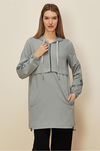 Alvina Hooded Tracksuit Tunic 45978