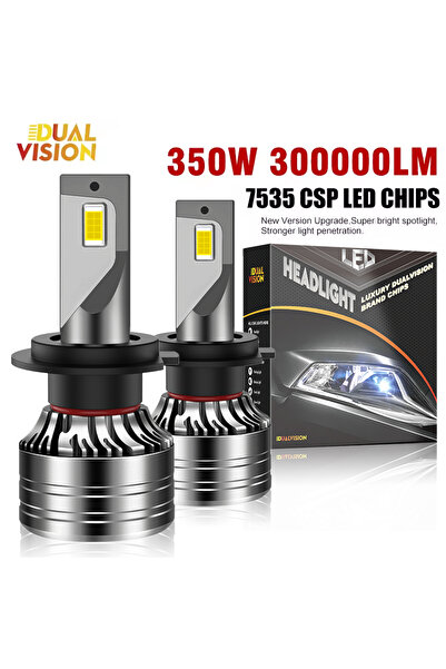 choice2 مصابيح سيارة K69-H4-6K 6000K أبيض بارد ثنائي الرؤية، قطعتان، H7 H4 H1...