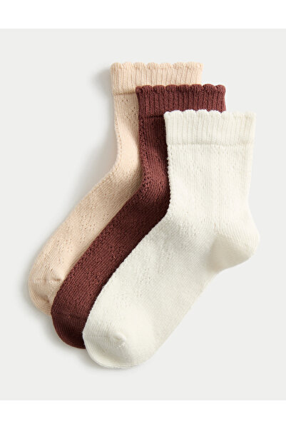 Marks & Spencer 3'lü Çocuk Çorap