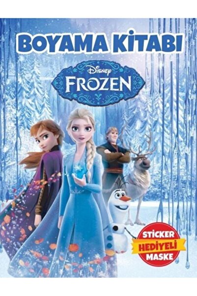 IKON OFİS BOYAMA KİTABI STICKER HEDİYELİ ARKA KAPAK KESİLEREK MASKE YAPILABİL...