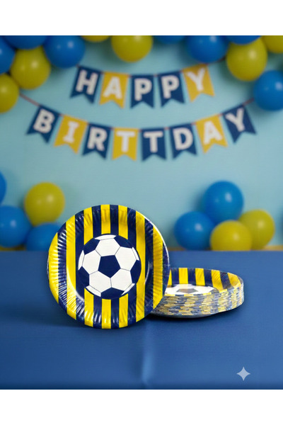 Evabrite Farfurie tematică pentru petrecerea de aniversare, cu tematică evant...