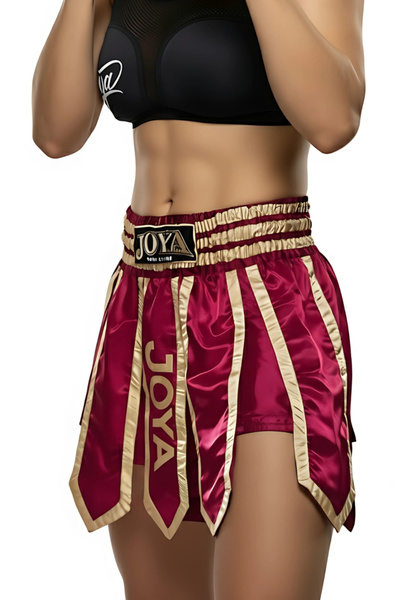 FeyzaDesign Renkli Panelli Tasarımlı Rahat Gladyatör Dövüş Şortu