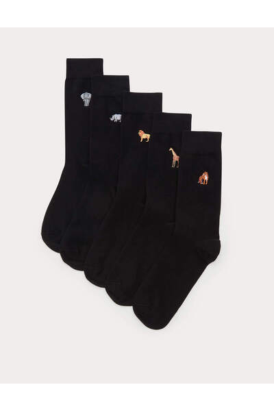 Marks & Spencer 5'li Desenli Çorap Seti