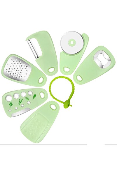 Arabest 6 set Multi-function Kitchen Tools Vegetable Peeler Grater