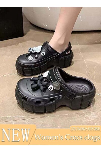 DOMEET Women's clogs Sandals Bath Slippers Quick Drying Slide Sandal Non-Slip...