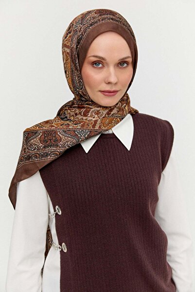 Setrms Etnik Motifli Modal Şal