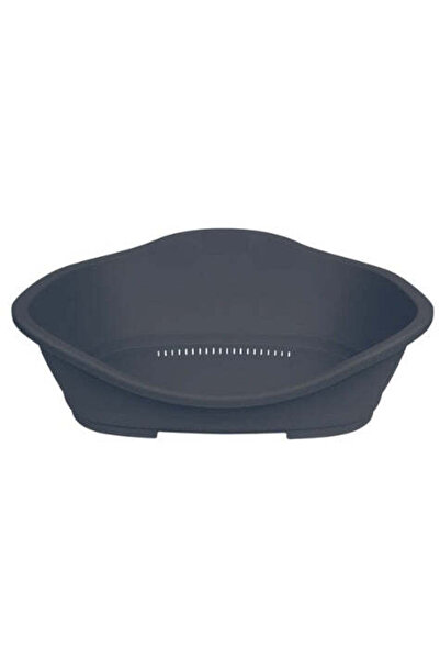 Trixie سرير بلاستيكي للكلاب - لون أنثراسيت/88×62 سم