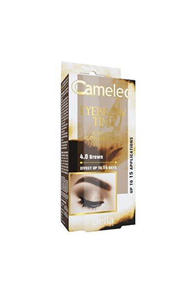 CAMELEO Set 4 x Crema Vopsea Sprancene 4.0 Brown,15 ml