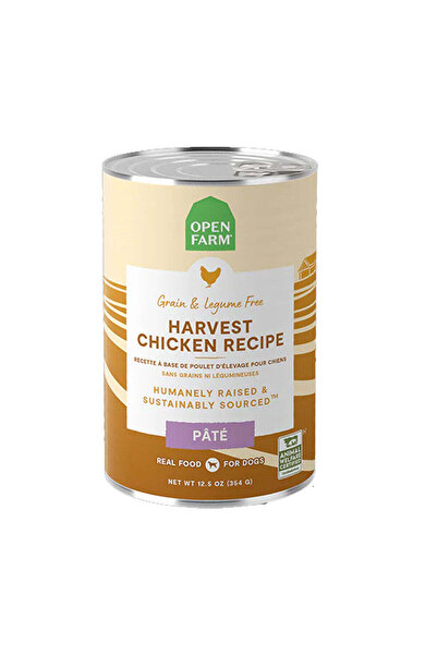Open Farm Harvest Chicken Pate Wet Dog Food - 354G