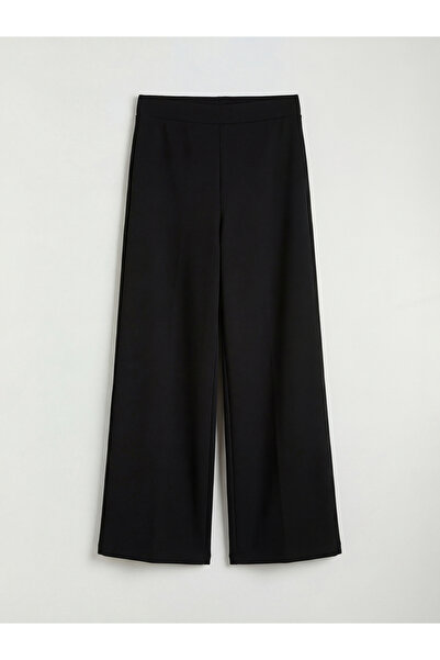 LC Waikiki Black Soft Touch Modal Blend Women's Sweatpants