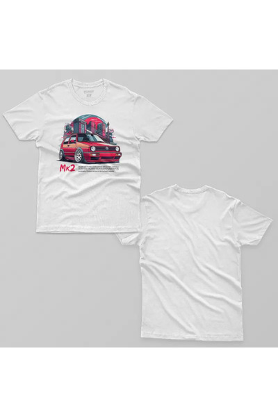 Crazy Volkswagen Golf Mk2 Men's T-Shirt