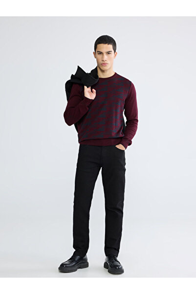 LC Waikiki Black 750 Slim Fit Men's Jean Trousers