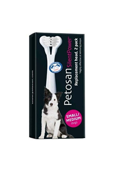 Petosan رأس فرشاة بديلة صامتة الطاقة، مقاس صغير-متوسط