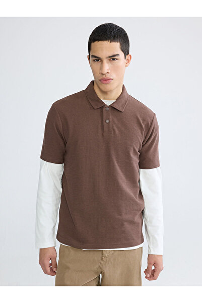 LC Waikiki تي شيرت رجالي بياقة بولو XSIDE