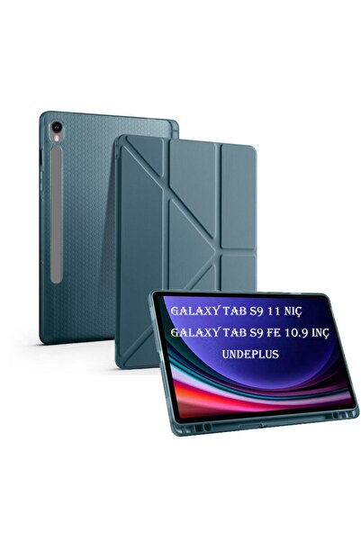 UnDePlus Samsung Galaxy Tab S10 Lite Fe/S10/S9 Fe/S9 Case Trifolding Case wit...