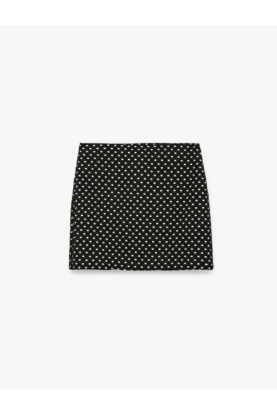 Koton Polka Dot Mini A-Line Skirt