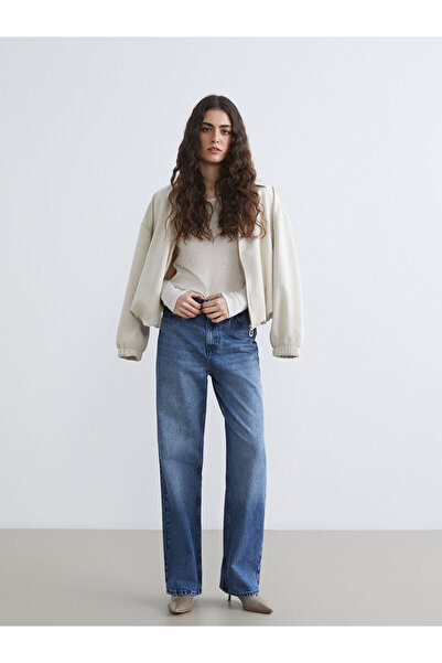 LC Waikiki Γυναικείο τζιν παντελόνι Özmarka New Season Straight Fit