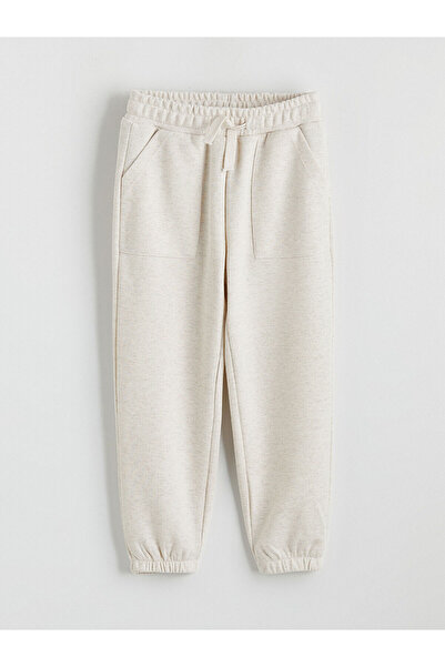 LC Waikiki White Basic Boys' Jogger Sweatpants