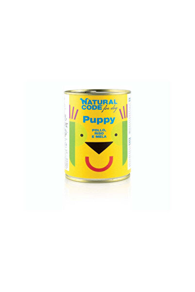 Natural Code Puppy 01 Chicken Rice & Apple Pate Wet Dog Food - 400G