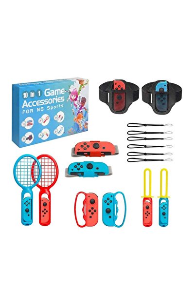 Arabest Switch Sports Game Accessories,10 in 1 Family Party Sports Game Acces...