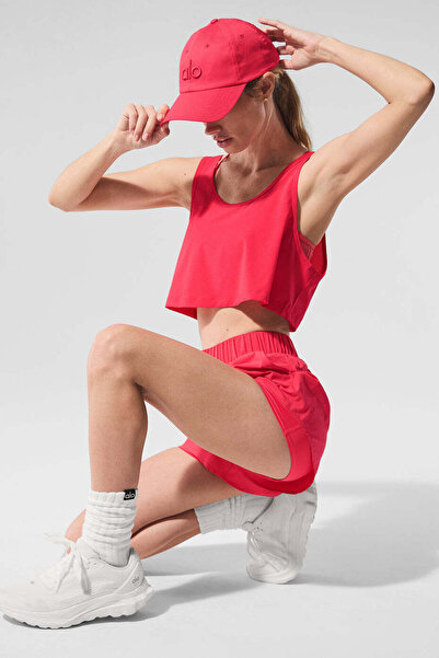 Alo netting hat hard-top baseball cap beanie breathable sports sun-protective...