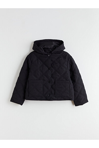 LC Waikiki Peak New Season Hooded Quilted Girl's Coat