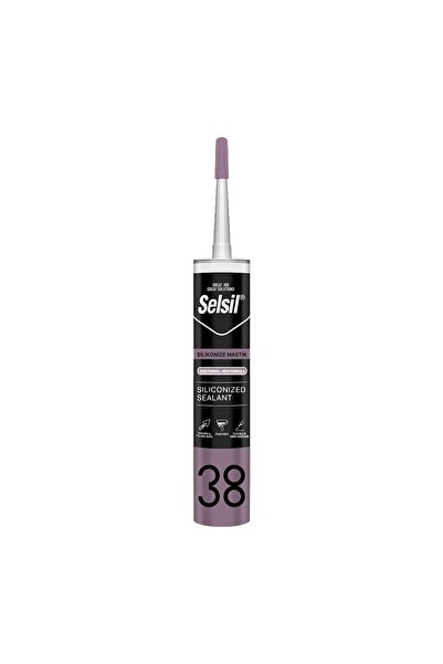 Selsil Silikonize Mastik 500 gr Beyaz