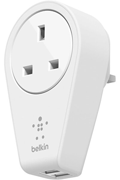 Belkin F8M102Af Boost Up 2-Port Swivel Charger With Outlet For Mobile Phones