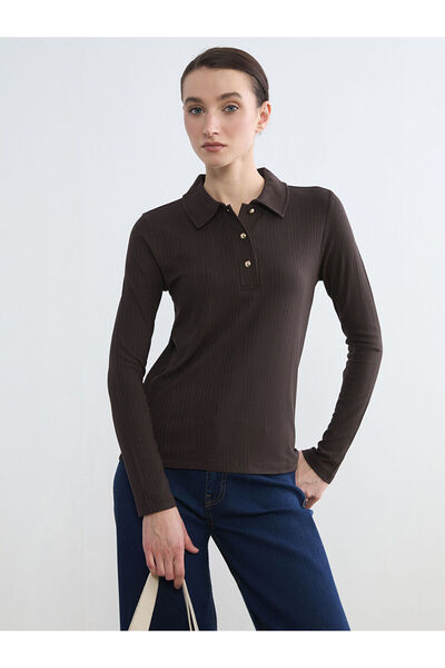 LC Waikiki Hilfa Yeni Sezon Polo Yaka Kadın Body