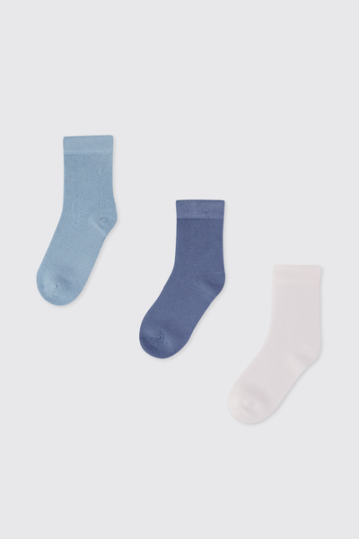 Panço Erkek Bebek 3'lü Soket Çorap Seti