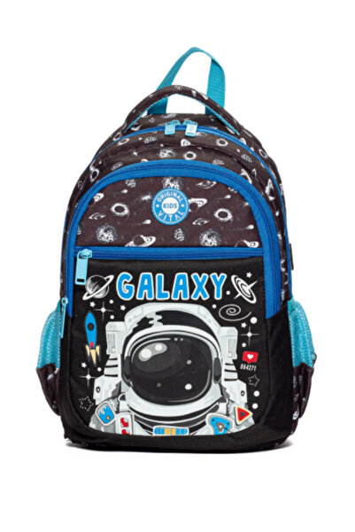 ÜMİT ÇANTA Vital Galaxy School Bag – Astronaut Patterned, Lightweight and Dur...