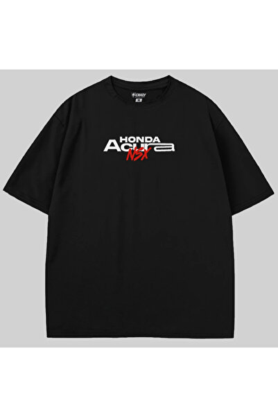 Crazy Acura Nsx Honda 1990-2005 Legend Oversized T-Shirt