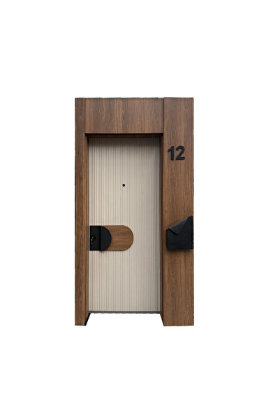 tezwood Ahşap Kaplamalı Lüks Çelik Kapılar
