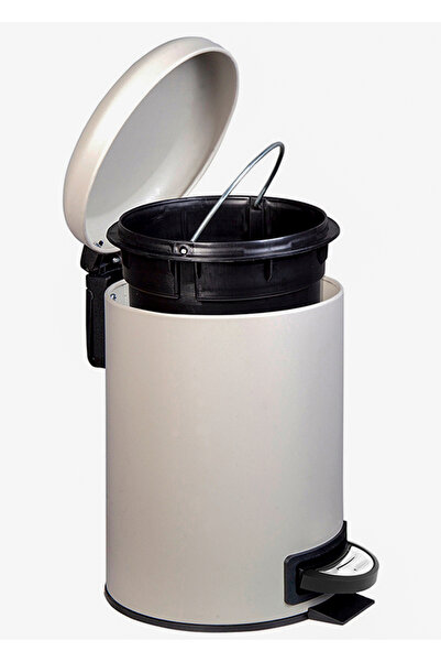 Bürke Beige 12 Liter Elite Bathroom Set Pedal Trash Can Luxury Kitchen Bathro...
