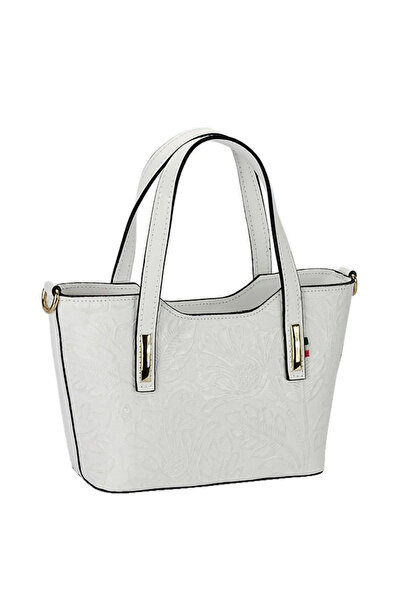 SOFILINE Geantă albă din piele naturală B-8904 131