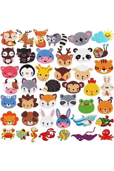 Arabest Diamond art set, DIY creative diamond art stickers, digital set suita...